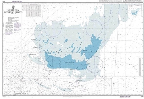 North Sea Offshore Charts Sheet 11